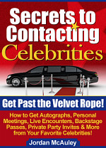 Secrets to Contacting Celebrities